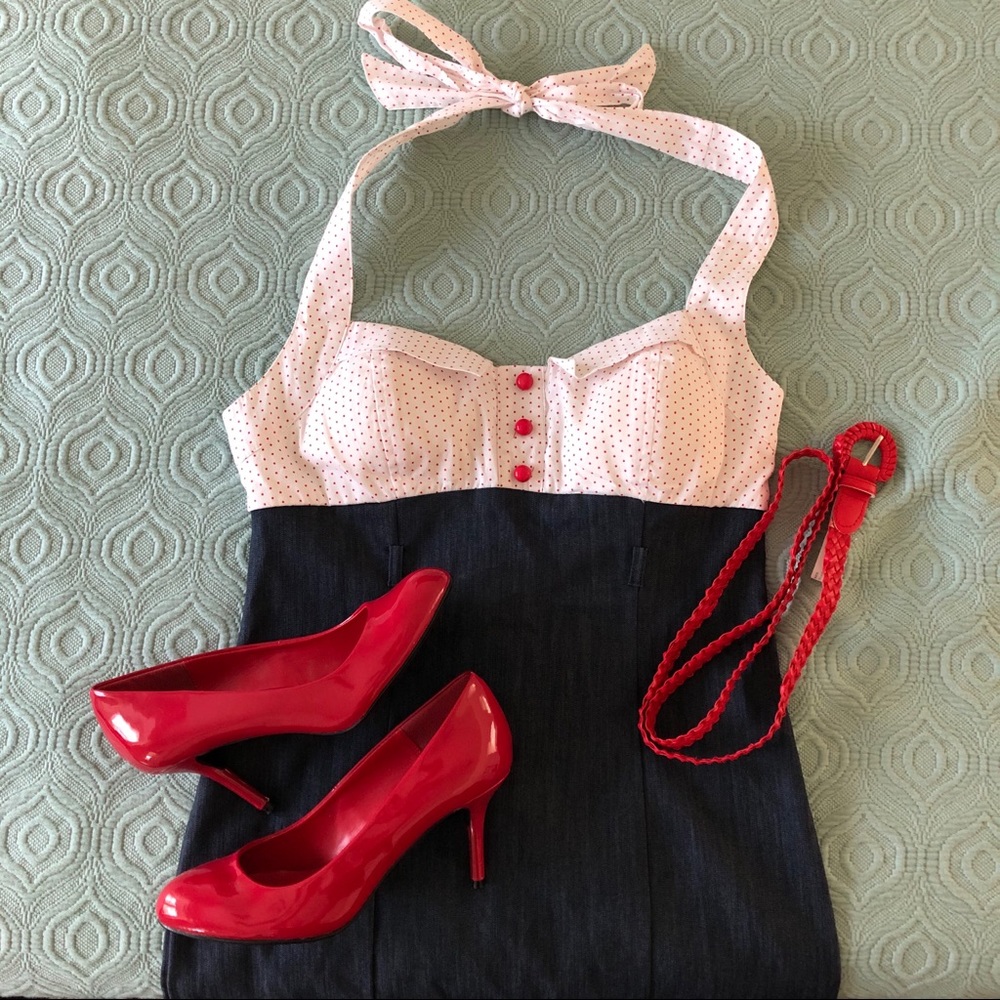NWOT Modcloth Pin-up, Up, and Away Dress
